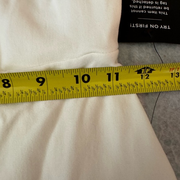 Lulus How Much I Care Off The Shoulder Midi Ivory Dress XS - Picture 11 of 14